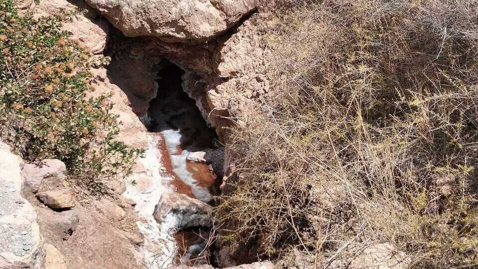 Manantial de las aguas de sal en Maras