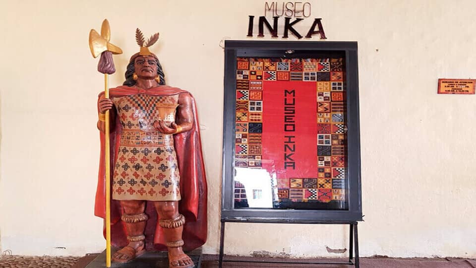 Ingreso al Museo Inca.